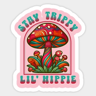 Stay Trippie Lil Hippie Sticker